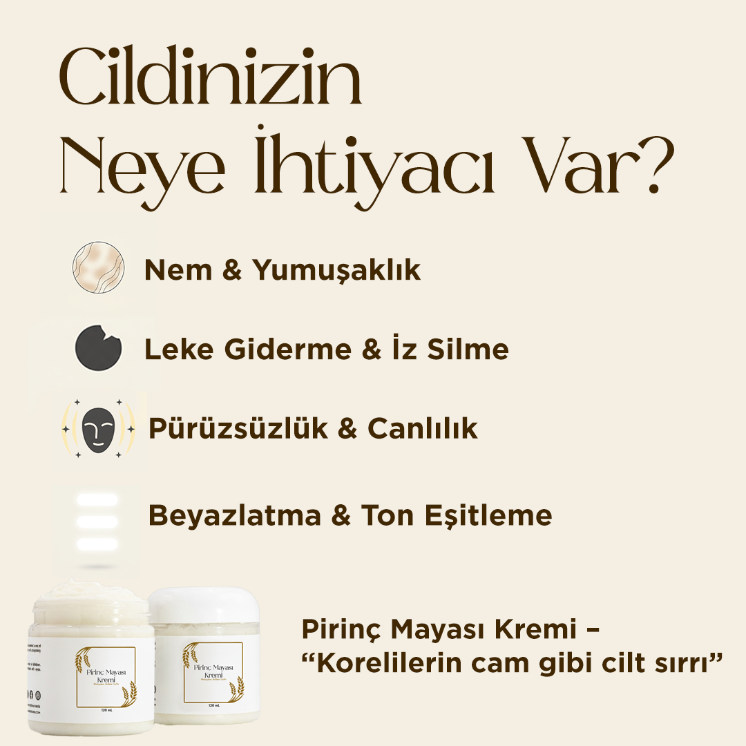 Pirinç Mayası Krem