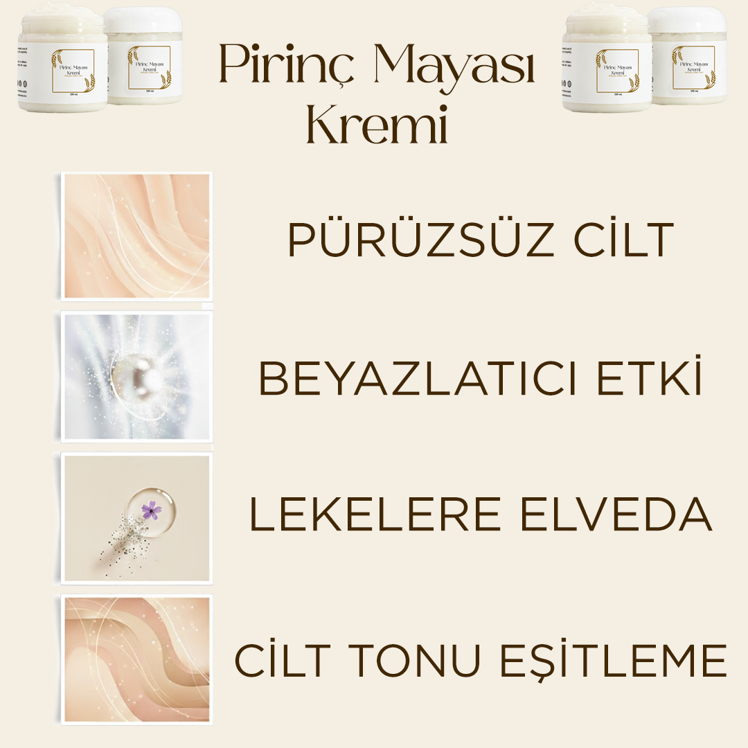 Pirinç Mayası Krem