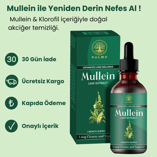 Mullein – Bitkisel Akciğer Temizleyici Damla