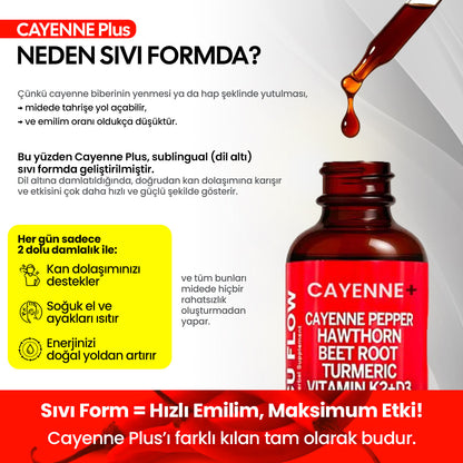 Cayenne+ Vacsu Flow - Aktif damar sağlığı