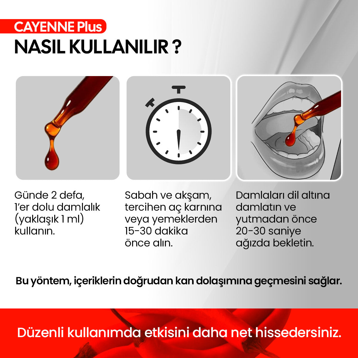 Cayenne+ Vacsu Flow - Aktif damar sağlığı