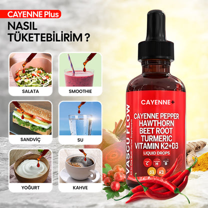 Cayenne+ Vacsu Flow - Aktif damar sağlığı